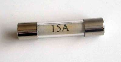 Glass Fuse 15 Amp GFS3015