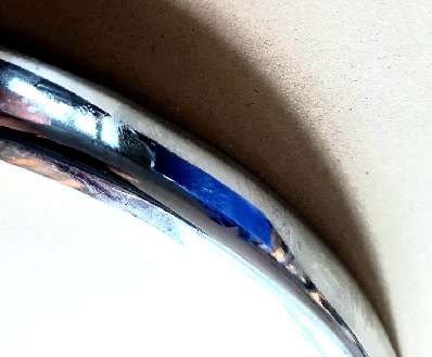 Chrome Horseshoe Front  Right Side 816492 - Image 3