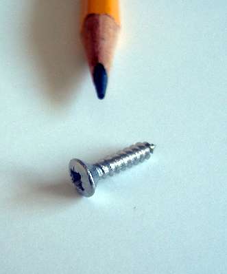 Screw Self Tapping 4x1/2 Pozi Raised Countersunk 509224SS