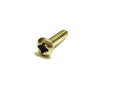 Screw Self Tapping 6 x 5/8 [No plate lights - Heater Bezel]  513071SS