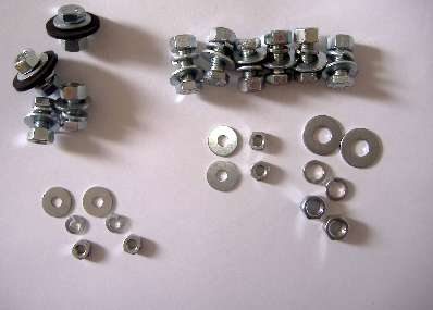 Front Bumper [Bolt] Fastener Kit exc Coach Bolts 907875K