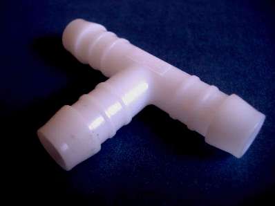 Breather Pipe T connector WHITE  154211